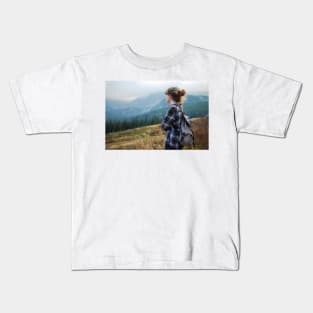 Mountain girl Kids T-Shirt